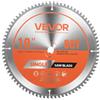 VEVOR Lama Circolare per Troncatrice Ø 254 mm, Lama da Taglio per Troncatrice Circolare, 80 Denti, Albero da 15,875 mm, per Lavorazione di Legno Taglio di Metallo Alluminio Acciaio