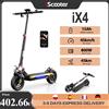 iScooter Scooter iX3/iX4 Scooter elettrico 800W 10/15Ah Potenti scooter elettrici 10 pollici antiscivolo fuoristrada monopattino elettrico - iX4