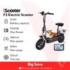 iScooter Scooter elettrico iScooter F3 48v 1000W 45 km/h Gamma massima Scooter per la spesa per adulti leggero pieghevole da 10 pollici con sedile e cestino - F3