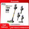 Proscenic Aspirapolvere senza fili Proscenic P15, autonomia di 70 minuti, aspirazione potente da 50 kPa 580 W, spazzola antigroviglio, filtro a 6 strati - P15