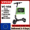 AOKDA VIPCOO VS6 Scooter elettrico veloce 1000W Motori Picco 1200W 48V 18.2Ah Batteria di alimentazione Portata 50-60Km Pieghevole E-Scooter da città per adulti - 1000W 48V18.2Ah