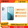 Oppo Versione globale OPPO Reno14 F 5G Smartphone Qualcomm Snapdragon 6 Gen 1 6.57 "120Hz AMOLED Schermo 6000mAh Batteria 50MP Fotocamera principale - Opal Blue