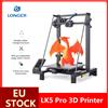 Longer Stampante 3D LONGER LK5 Pro Design triangolare pre-assemblato al 90% Area di stampa grande ventola a doppio ventilatore 30 * 30 * 40 cm Touchscreen a colori da 4,3 pollici -