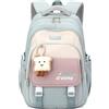 DivingBirds Zaino Scuola Media Ragazza, 32L Grande Zaini Scuola Elementare Bambina, Ergonomico | Spallacci Imbottiti | Impermeable, Zaino Scuola Superiore Ragazze Viaggio 8+ Anni, Verde