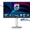 Philips Monitor Led 23.8'' Philips 24B2U4301 Serie 4000 Full HD 1920x1080p/4ms/Classe D/Grigio scuro/Argento [24B2U4301/00]