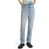 G-STAR Viktoria High Straight Jeans Donna, Blu (Sun Faded Ripped Mirage Blue D23959-d499-g365), 30W / 34L