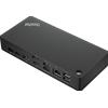 Lenovo Dockingstations 40AY0090EU Cablato, USB 3.2 Gen 1 (3.1 Gen 1) Type-C, 10,100,1000 Mbit/s, Nero, 4K Ultra HD, 3840 x 2160 Pixel