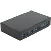 DeLOCK Hub USB DeLOCK 64112 hub di interfaccia 3.2 Gen 1 (3.1 1) Type-B 5000 Mbit/s Nero [64112]