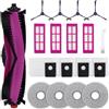 BeiLan 18 pezzi di ricambio set di accessori per EUREKA J15 Pro Ultra, 1 spazzola principale, 4 sacchetti per la polvere, 4 spazzole laterali, 4 filtri, 4 salviette, 1 spazzola per la pulizia, set di