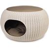 CURVER Casetta letto per animali KNIT beige