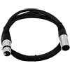 Omnitronic 30220763 XLR Cavo di collegamento [1x XLR Plug 5 Poly-1x XLR Socket 5
