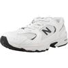 New Balance 530 Kids Scarpe da Bambino, Sistema ABZORB, Lacci Elastici. Numeri dal 21 al 35 (Bianco, Sistema Taglie Calzature EU, Bimbo (0-5 Anni), Numero, Media, 28.5)