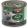 LEONARDO 200 g Leonardo Quality Selection Alimento Cibo Umido per Gatti Adulti con Carne Fresca di Anatra in Lattina