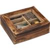 ATMOSPHERA CREATEUR D'INTERIEUR Scatola per incenso Taly 25x13cm