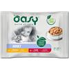 Oasy cat bocconcini flow pack adult carne 4x85 g