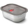 BLACK + BLUM FBSS-BX. Contenitore multifunzione in acciaio inossidabile per forno a microonde, 1200 millilitri