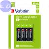 VERBATIM MINISTILO AAA RICARICABILE NiMh VERBATIM (MN2400/HR03-4ba) - 49514
