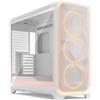 Fractal Design Meshify 3 XL Ambience Pro RGB [White TG Clear] w/ Clear Window, E