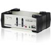 ATEN Typ Kabel-Switch Ports 2 Monitor VGA Tastatur/Maus USB Audio Lautsprecher Mi