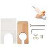 zalati Tappeto Trimmer Holder Tappeto Tufting Shearing Guide Scaffale in Legno per 200W Tappeto Surface Clipper - Legno