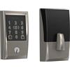Schlage BE499WB CEN 619 Encode Plus WiFi Deadbolt Smart Lock, Keyless Entry Touchscreen Door Lock with Century Trim, Satin Nickel