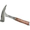 Peddinghaus 13.037.997.800 cm martello Xstriker Rough Face magnetico da falegname con manico in pelle, argento/marrone, 850 g