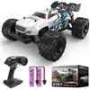 DEERC RC Auto Monster Truck Telecomandato con 2 Batterie per 40 Minuti di Riproduzione