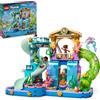 LEGO Friends Parco Acquatico di Heartlake City - Giocattolo con 4 Mini Bamboline
