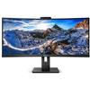 PHILIPS MONITOR PHILIPS LED 34 21:9 CURVED 346P1CRH/00 3440x1440 4ms 500cd/mÂ² 80.000.000:1 2x3W MM Pivot Webcam HDMI DP USB-C"