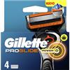 PROCTER & GAMBLE SRL GILLETTE PROGLIDE LAME POWER4P