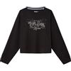Pepe Jeans Valeska, T-shirt Bambine e ragazze, Nero (Black),8 anni