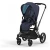 Cybex - Passeggino Priam Nautical Blue Con Telaio Matt Black