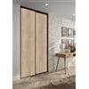 Optimum Kit anta scorrevole con binario OPTIMUM 2 ante rovere L 120 x H 270 cm