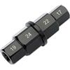 Akozon All 4-in-1 17 19 22 24mm Attrezzo esagonale Attrezzo per cacciavite esagonale a brugola per motocicletta Attrezzo per accessori di ricambio per pneumatici per moto
