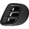 Akozon Finiture del Coperchio della Cornice della Presa D'aria della Presa D'aria Sul Lato Posteriore Stile Esterno Auto Sostituzione per Smart Fortwo/Forfour 453 2015-2021(Modello in carbonio)