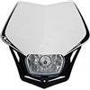 GUI MASCHERINA PORTAFARO UNIVERSALE V-FACE BIANCO-NERO