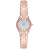 Emporio Armani Orologio Analogico al Quarzo Donna con Cinturino in Acciaio Inossidabile AR11671, Tono Oro Rosa e Bianco Neve, 26 mm