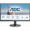 AOC Q27B3MA - B3 Series - monitor a LED - 27" - 2560 x 1440 QHD @ 75 Hz - VA - 250 cd/m² - 4000:1 - 4 ms - HDMI, DisplayPort - a - Q27B3MA - Prodotti TDSYNNEX>Periferiche>Monitor>Monitor