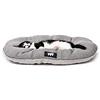 Ferplast Cuscino Cane e Gatto RELAX 45/2 SANITIZED, Lettino Cani Gatti, con Protezione Antibatterica Antivirale, Cuscino Imbottito per Cuccia Cane e Gatto, Cotone, Lavabile, 43 x 30 cm, Grigio