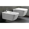 Geberit Icon Square Sanitari sospesi vaso Rimfree, bidet e coprivaso soft close