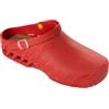Scholl - Clog Evo Rosso Unisex Leggeri E Flessibili Numero 37-38 Confezione 1 Paio