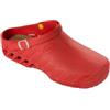 Scholl - Clog Evo Rosso Unisex Leggeri E Flessibili Numero 38-39 Confezione 1 Paio