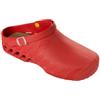 Scholl - Clog Evo Rosso Unisex Leggeri E Flessibili Numero 39-40 Confezione 1 Paio