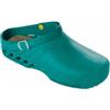 Scholl - Clog Evo Verde Emerald Unisex Leggeri E Flessibili Numero 37-38 Confezione 1 Paio