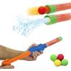 Jamara 460312 - Mc Fizz Fizzy Balls arancione - 2 in 1 Pistola ad acqua con palline softball, Spruzza acqua, Spara le palline