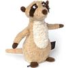 Sigikid Peluche Muru Muru, BeastsTown per bambini e adulti da collezionare, regalare, giocare, coccolare, beige/bianco/suricati