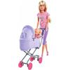 STEFFI LOVE Simba Steffi Love con Carrozzina, Incluso un Modello a Sorpresa, 3 anni, 105738060