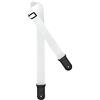 Ortega Guitars Tracolla per Chitarra, in nylon Bianco, ONS50STD WH