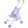 Generico Passeggino giocattolo per bambole | Carrozzina simulazione baby play house in tessuto e ABS | Stroller giocattolo leggero per bambina gioco di ruolo