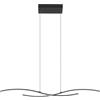 Eglo Lampada a sospensione a LED Alboraya Lampada a Sospensione Sala da Pranzo Sala da Pranzo Soggiorno, Lampada A Sospensione Da Tavolo Da Pranzo Bianco Caldo